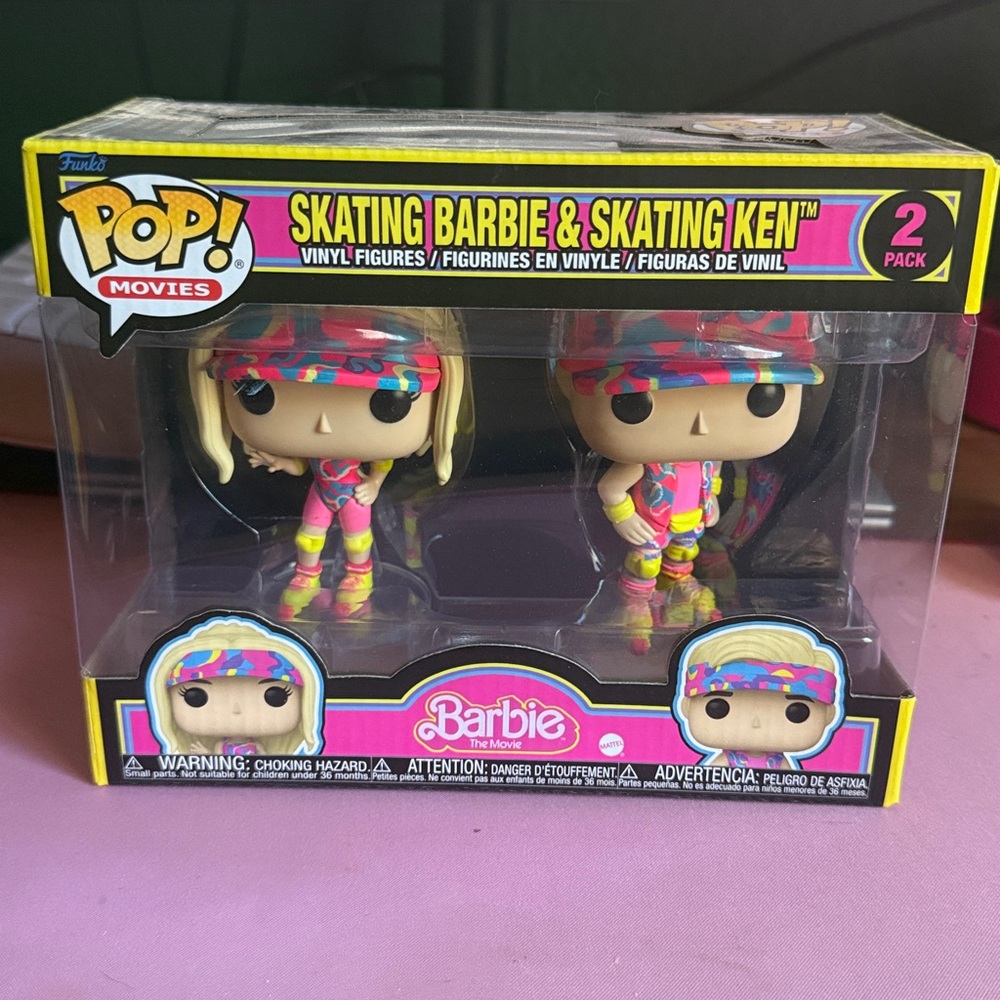 Funko POP Skating Barbie and Ken - Box unopened